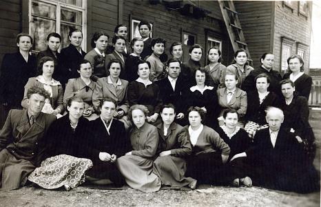 1960 год. Библиотекари Климовского района