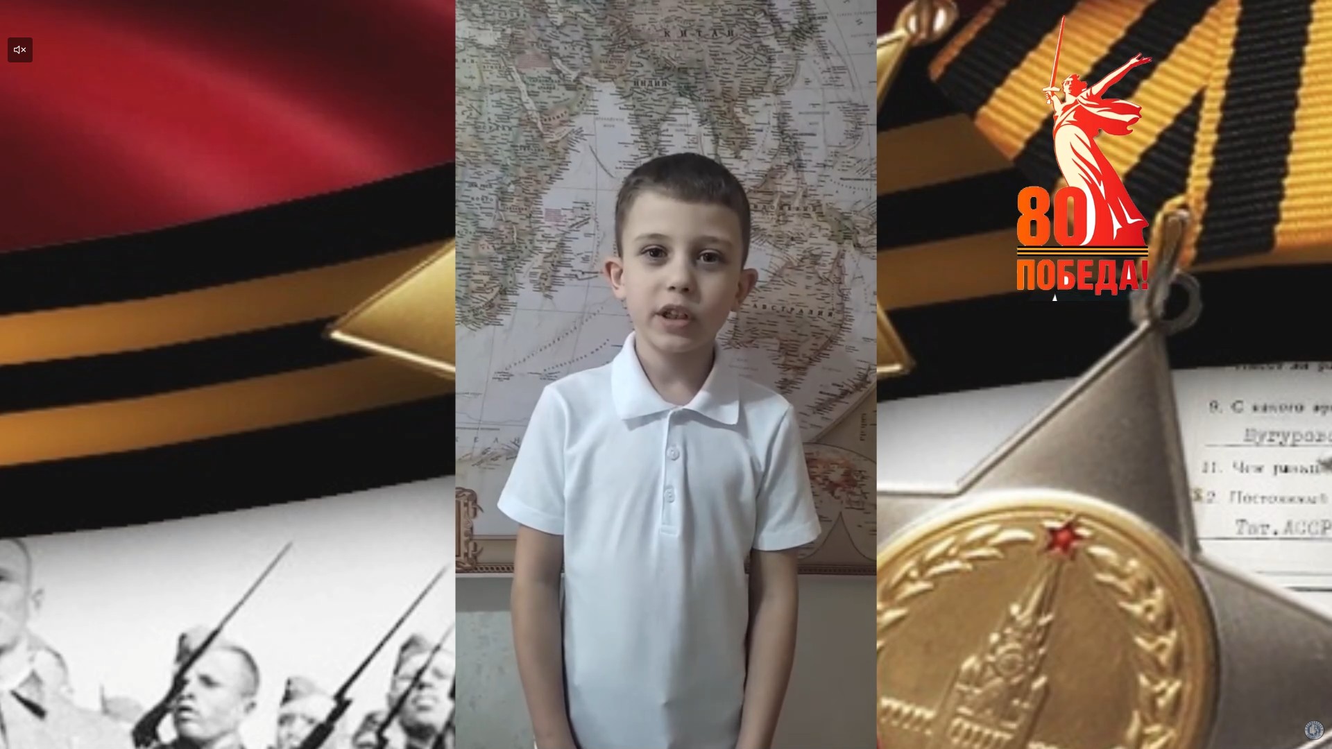 Самуил Маршак "Мальчик из села Поповки", читает Попков Кирилл. Проект "Расскажем о войне стихами!"