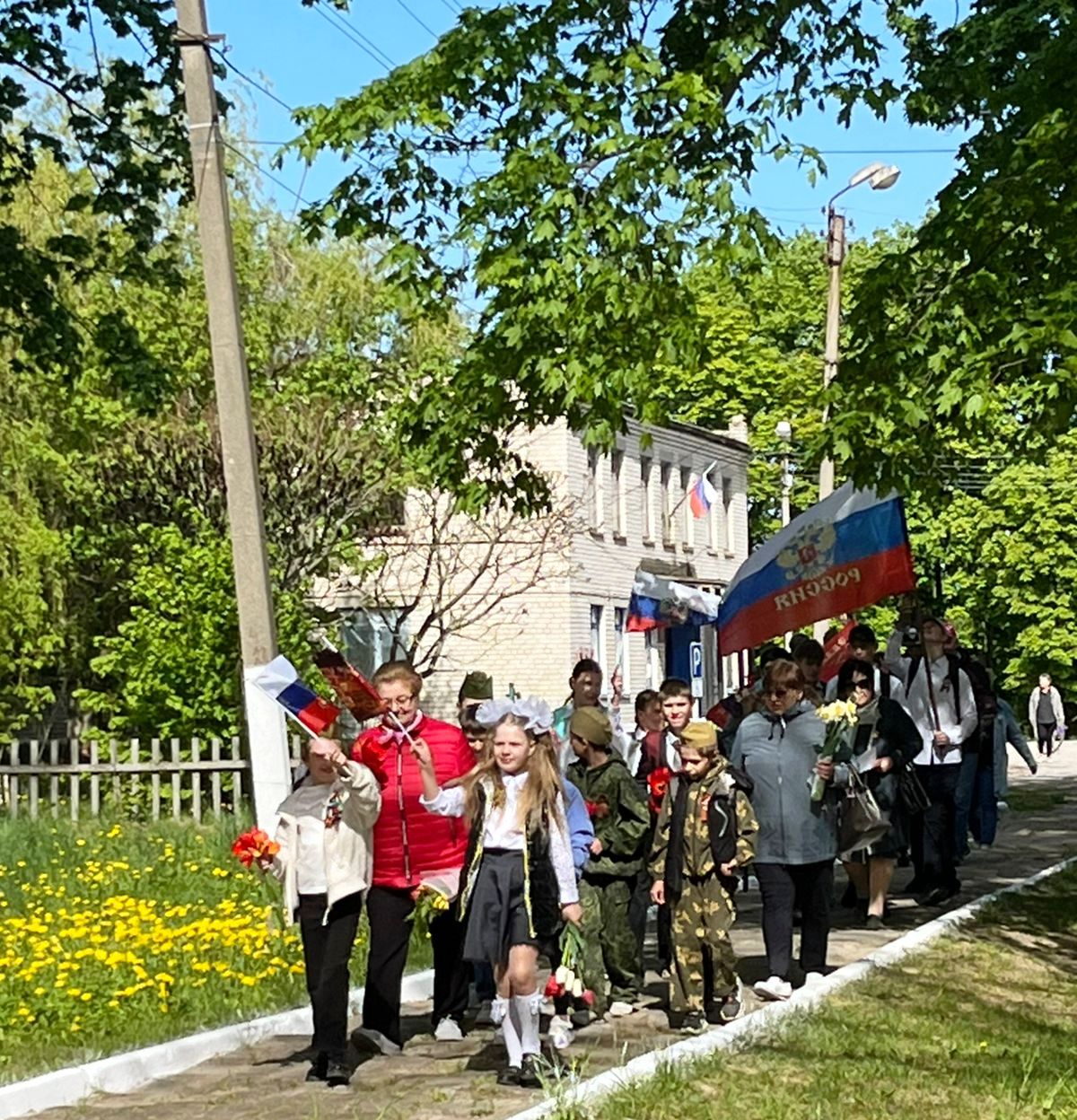 Вести из сельских библиотек.    Великий май
