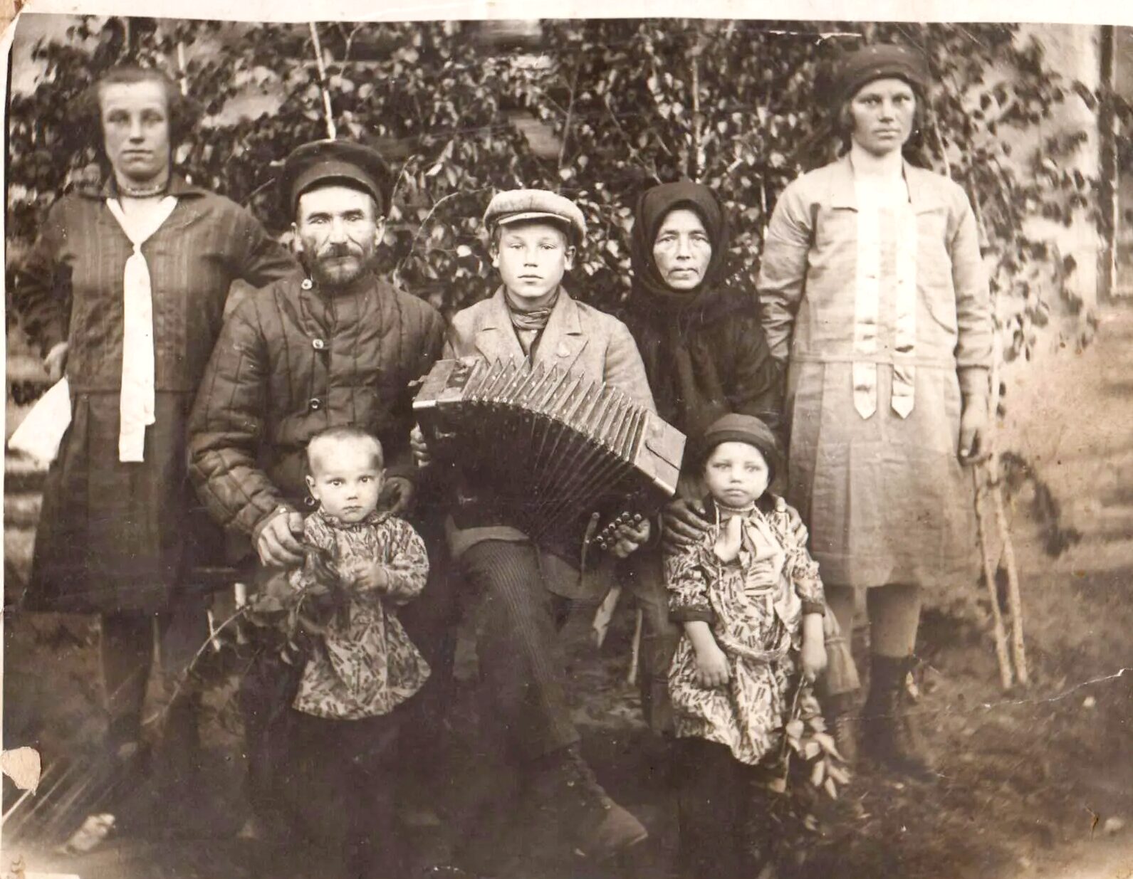 Климовский архив.  Чуровичский район в 1931 году