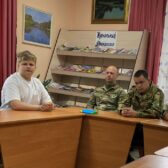 Их девиз- «Никто, кроме нас!». Встреча в библиотеке