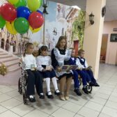 Климовская библиотека встречает первоклассников!