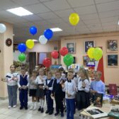 Климовская библиотека встречает первоклассников!
