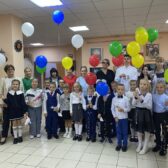 Климовская библиотека встречает первоклассников!