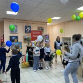 Климовская библиотека встречает первоклассников!