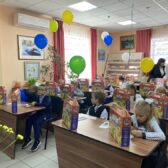 Климовская библиотека встречает первоклассников!