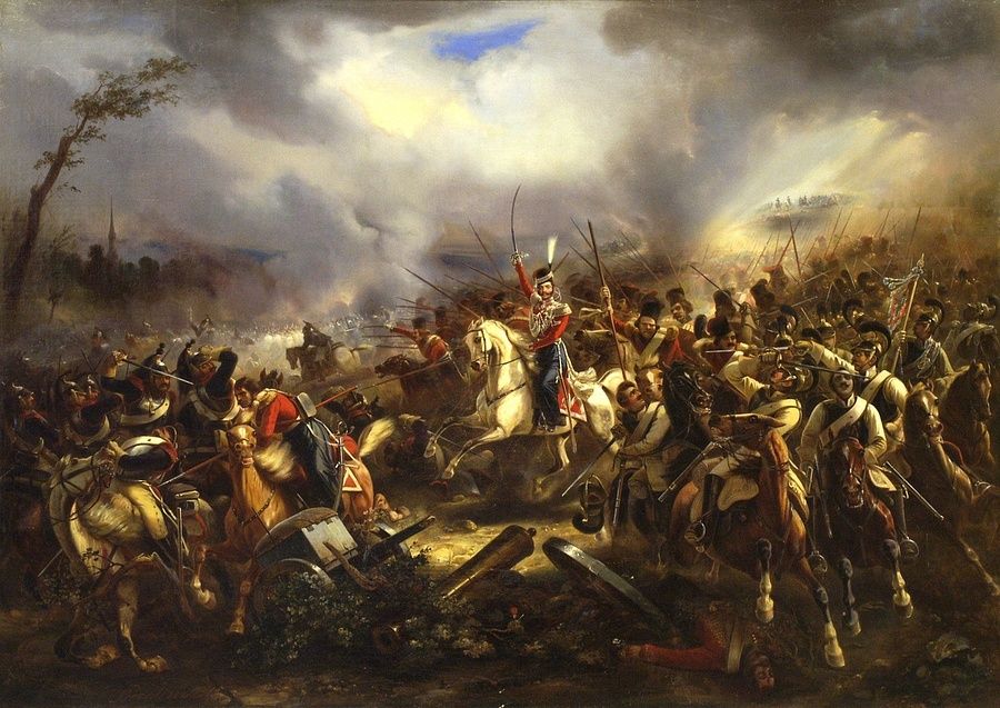 18 октября 1813 году русская армия и её союзники одержали победу над наполеоновскими войсками в Битве народов под Лейпцигом