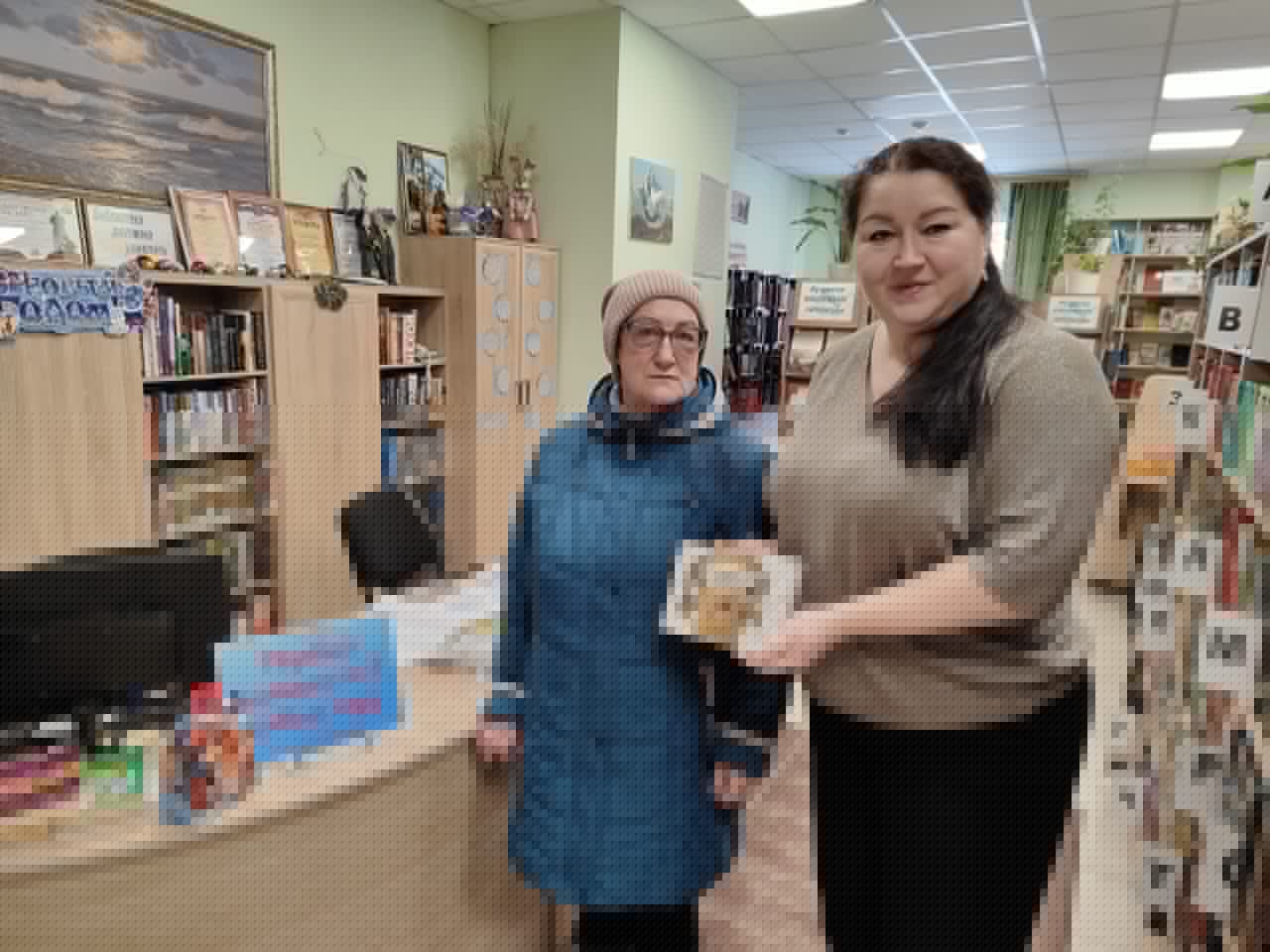 Первый читатель в новом году Первый читатель в новом году